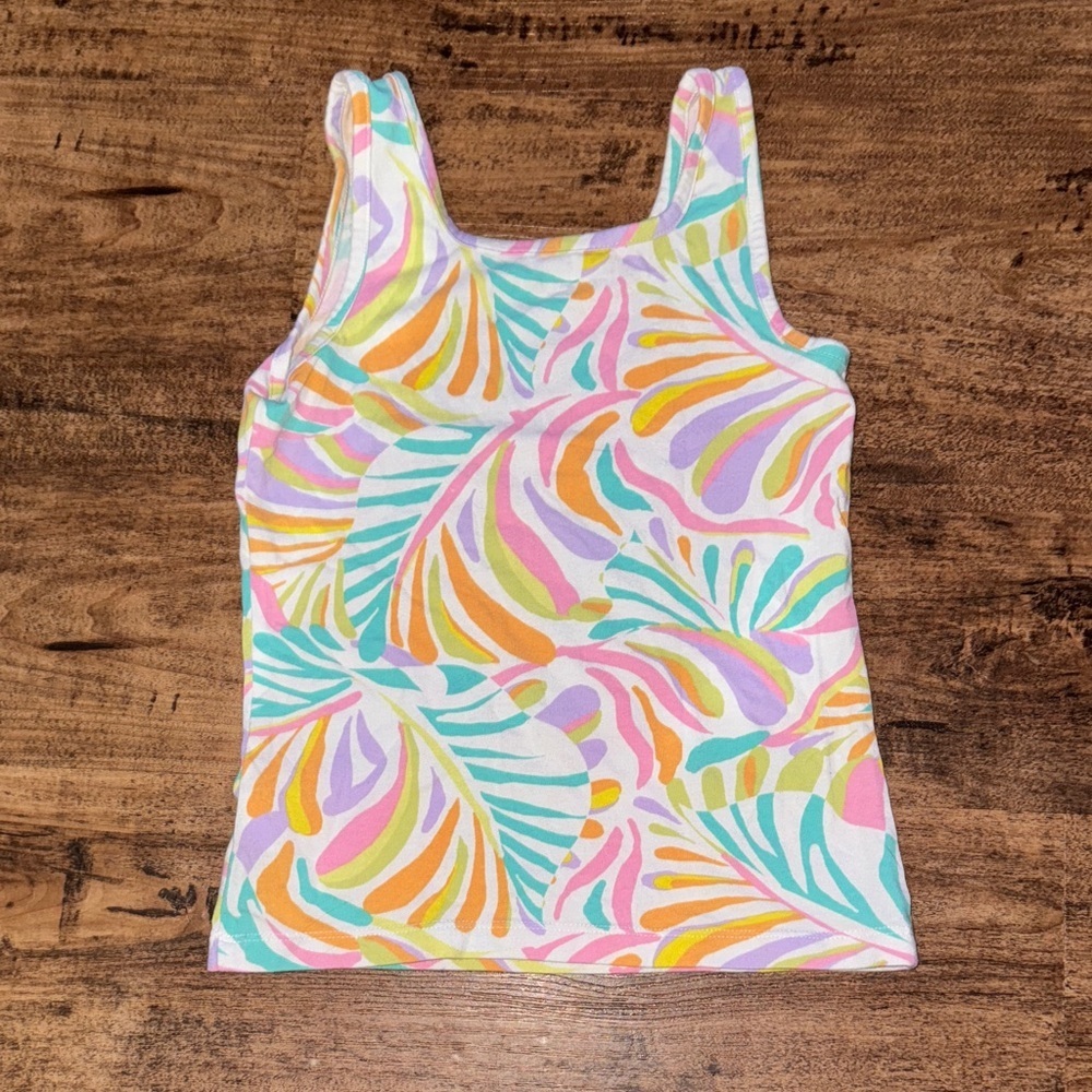 Colorful Patterned Tank Top size medium - Picture 3 of 4